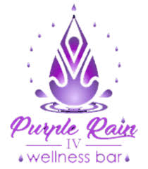 Purple Rain IV Bar Spa Logo